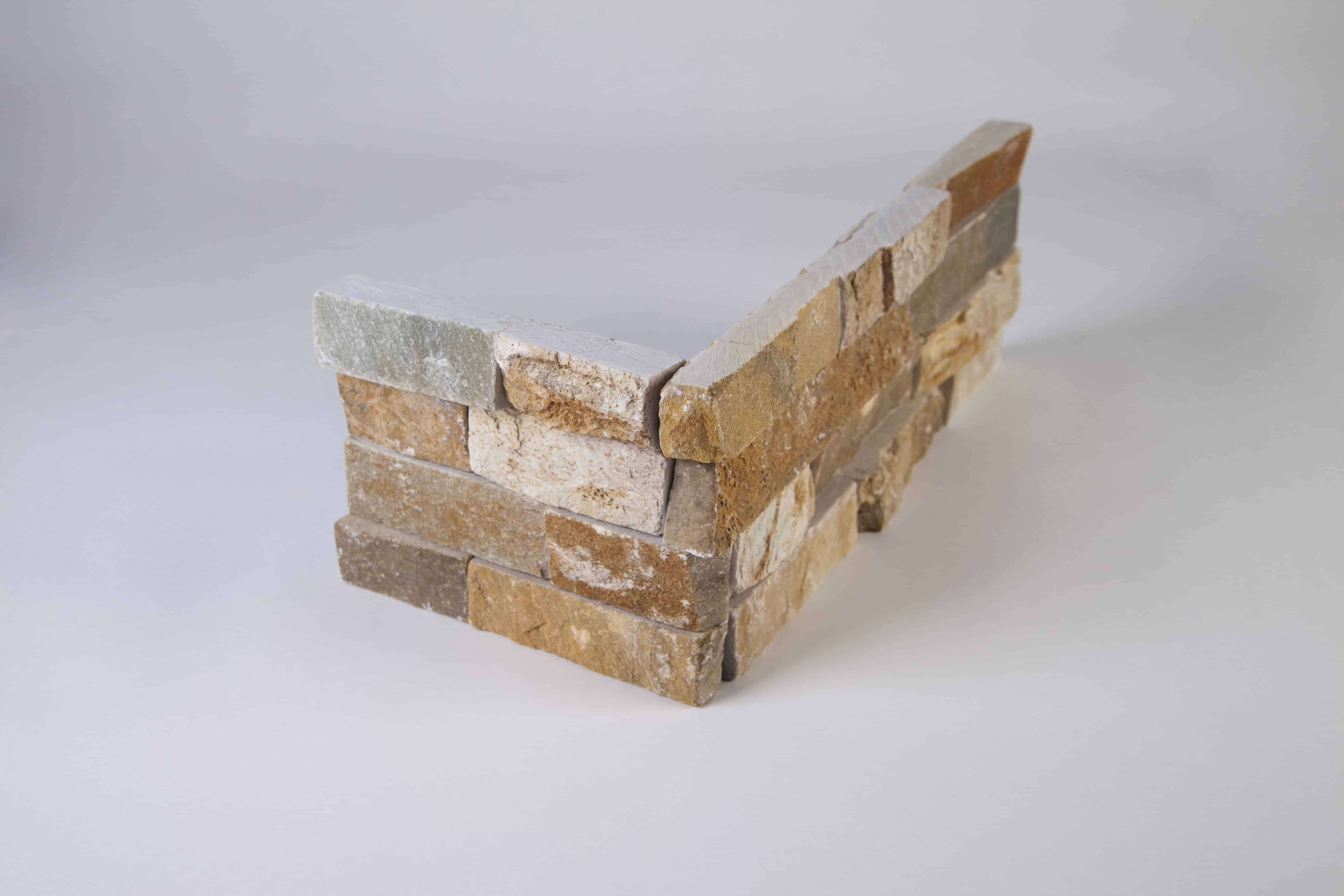 Mountain Rust Ledgestone Corner - Realstone Systems